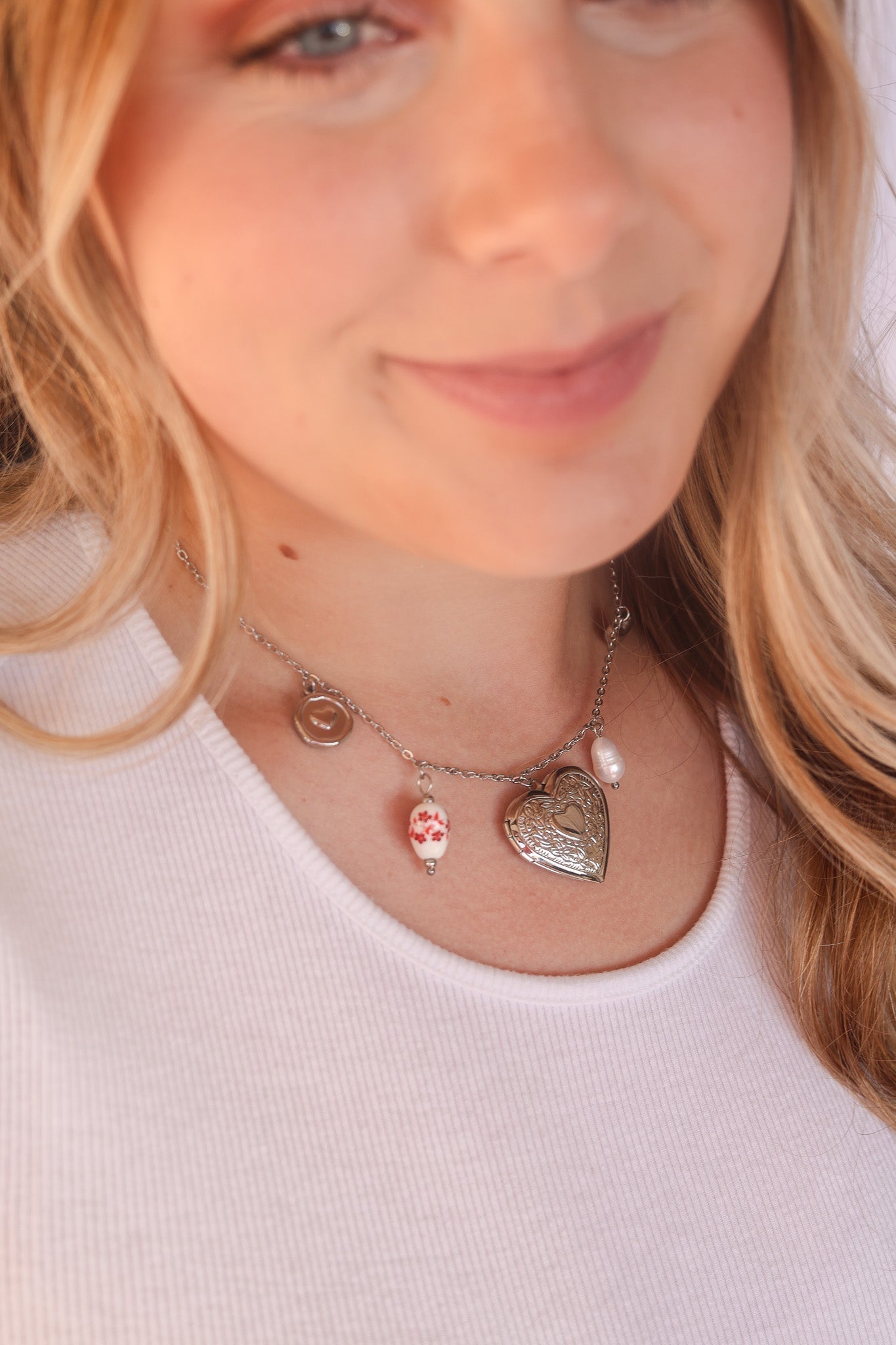 Blair Charm Necklace Necklace La Vie Bien Blair Charm Necklace