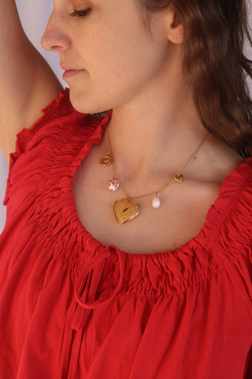 Blair Charm Necklace Necklace La Vie Bien Blair Charm Necklace