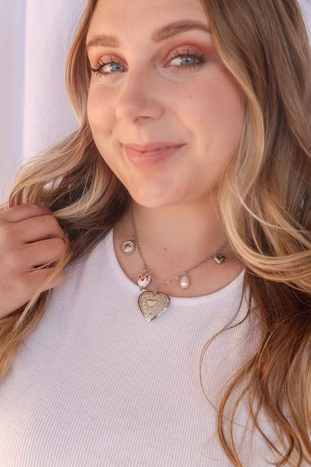 Blair Charm Necklace Necklace La Vie Bien Blair Charm Necklace