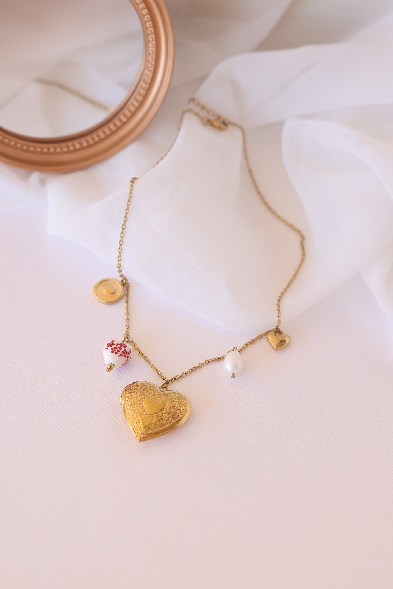 Blair Charm Necklace Necklace La Vie Bien Blair Charm Necklace