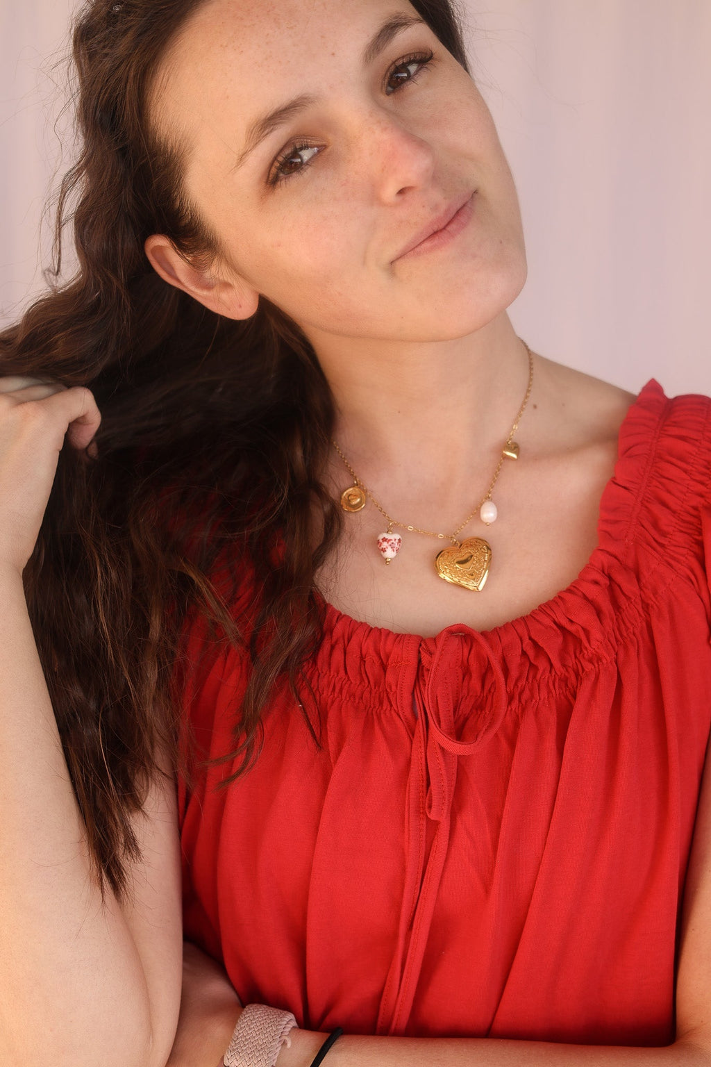 Blair Charm Necklace Necklace La Vie Bien Blair Charm Necklace