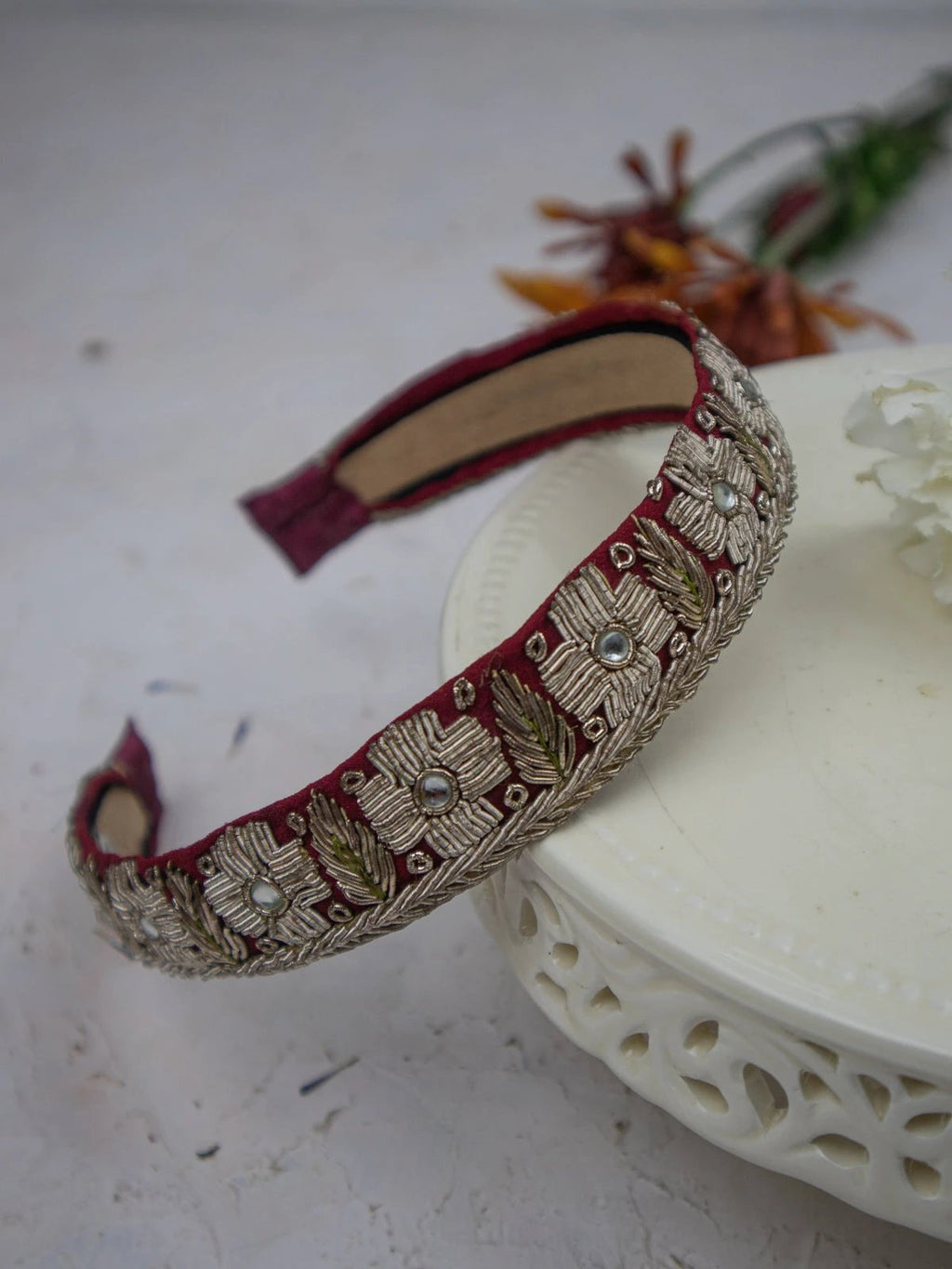 Blair Filigree Headband by Ash & Rose