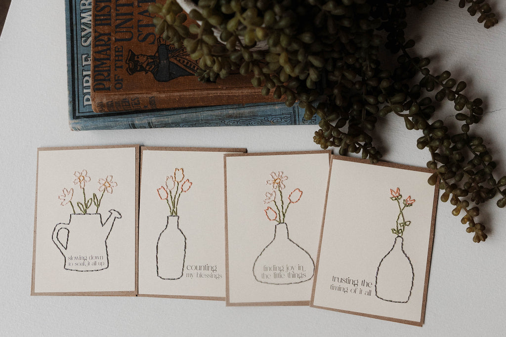 Counting my Blessings Greeting Cards