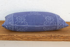 Blockprint Linen Jaipur Lumbar "Indigo" Pillow Cover Pillow La Vie Bien Blockprint Linen Jaipur Lumbar "Indigo" Pillow Cover