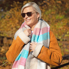 Blocks of Color Chunky Scarf Scarves & Bandanas La Vie Bien Blocks of Color Chunky Scarf