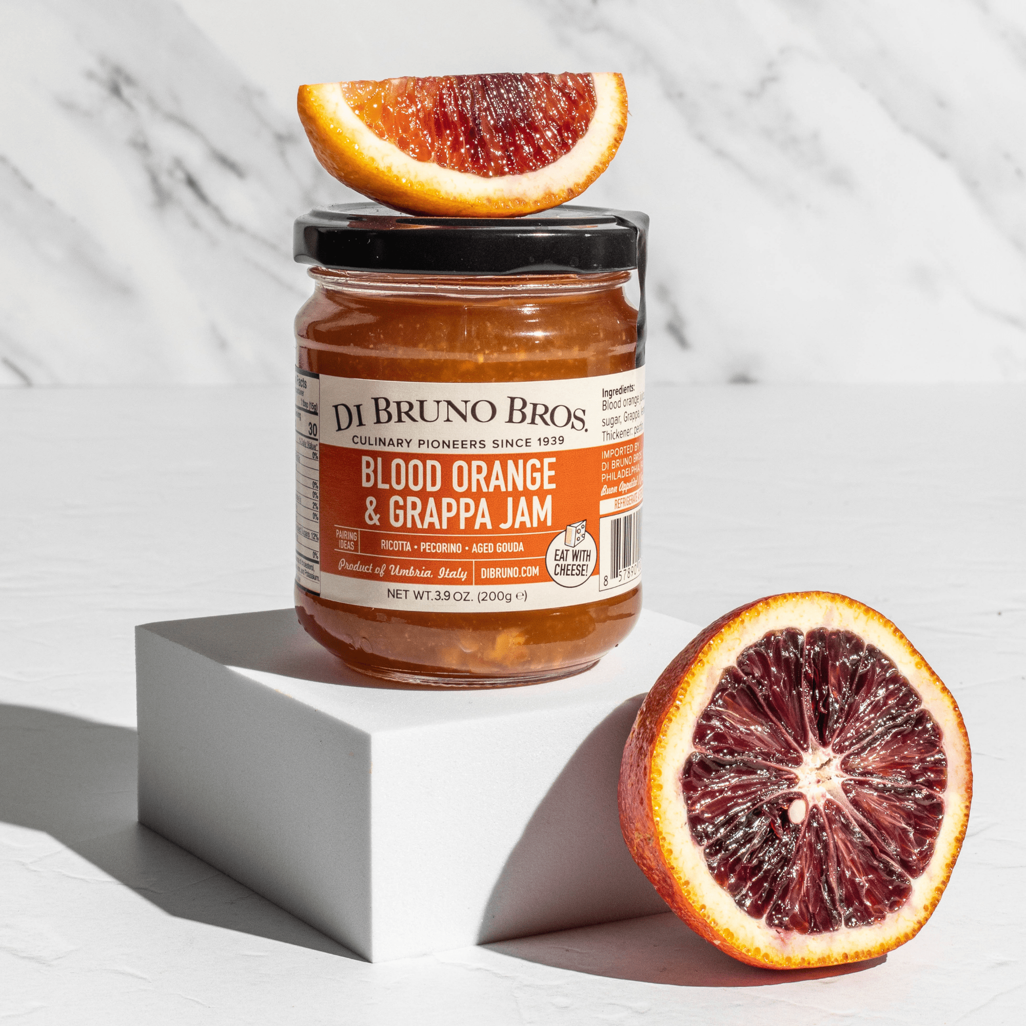 Blood Orange & Grappa Jam Jam La Vie Bien Blood Orange & Grappa Jam
