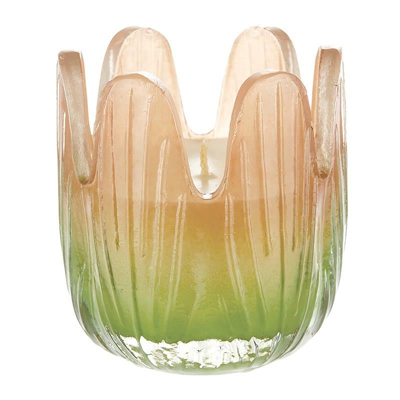 Blossom Candle Collection – Colorful Glass Flower Candles in Multiple Scents & Sizes Candle La Vie Bien Blossom Candle Collection – Colorful Glass Flower Candles in Multiple Scents & Sizes