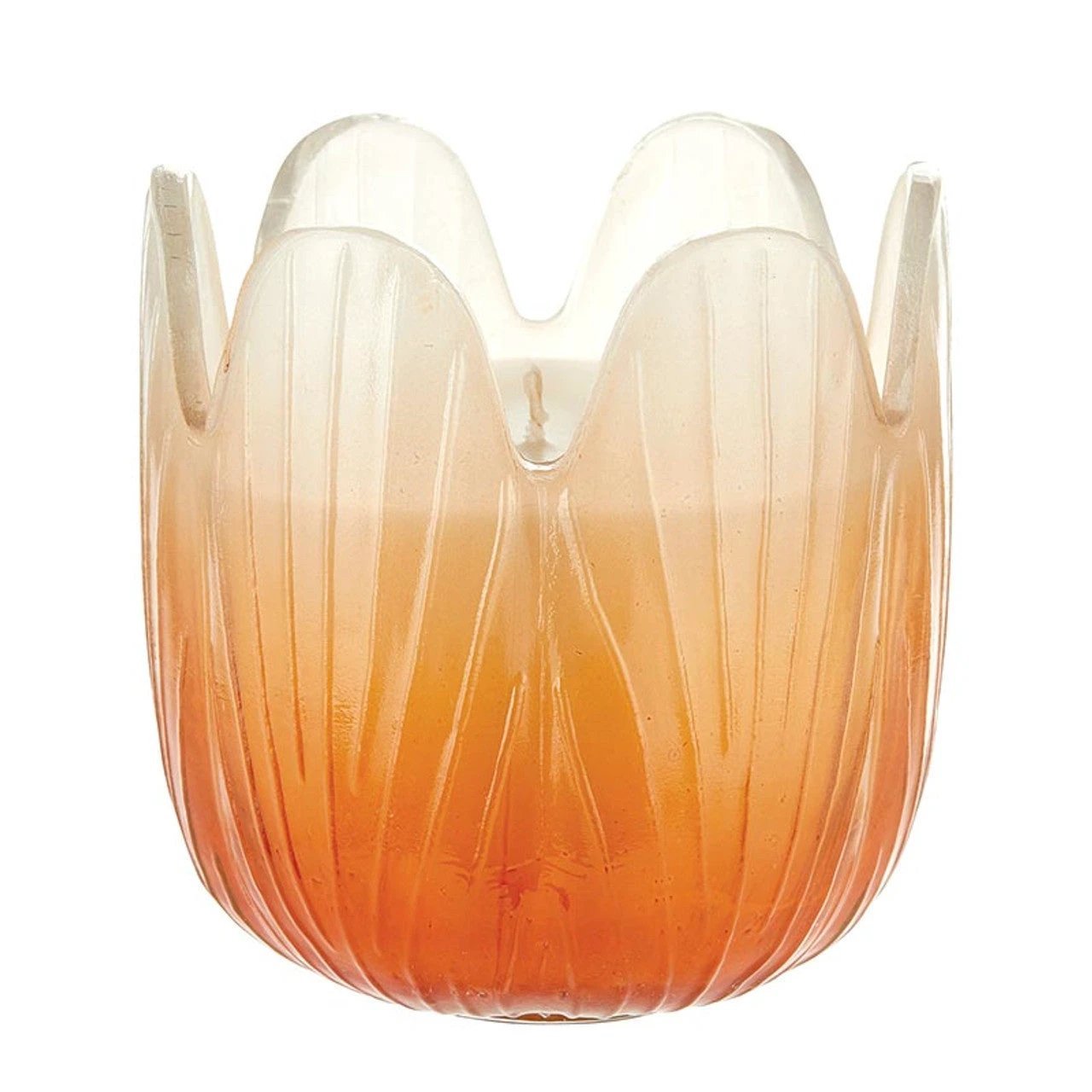 Blossom Candle Collection – Colorful Glass Flower Candles in Multiple Scents & Sizes by The Bullish Store