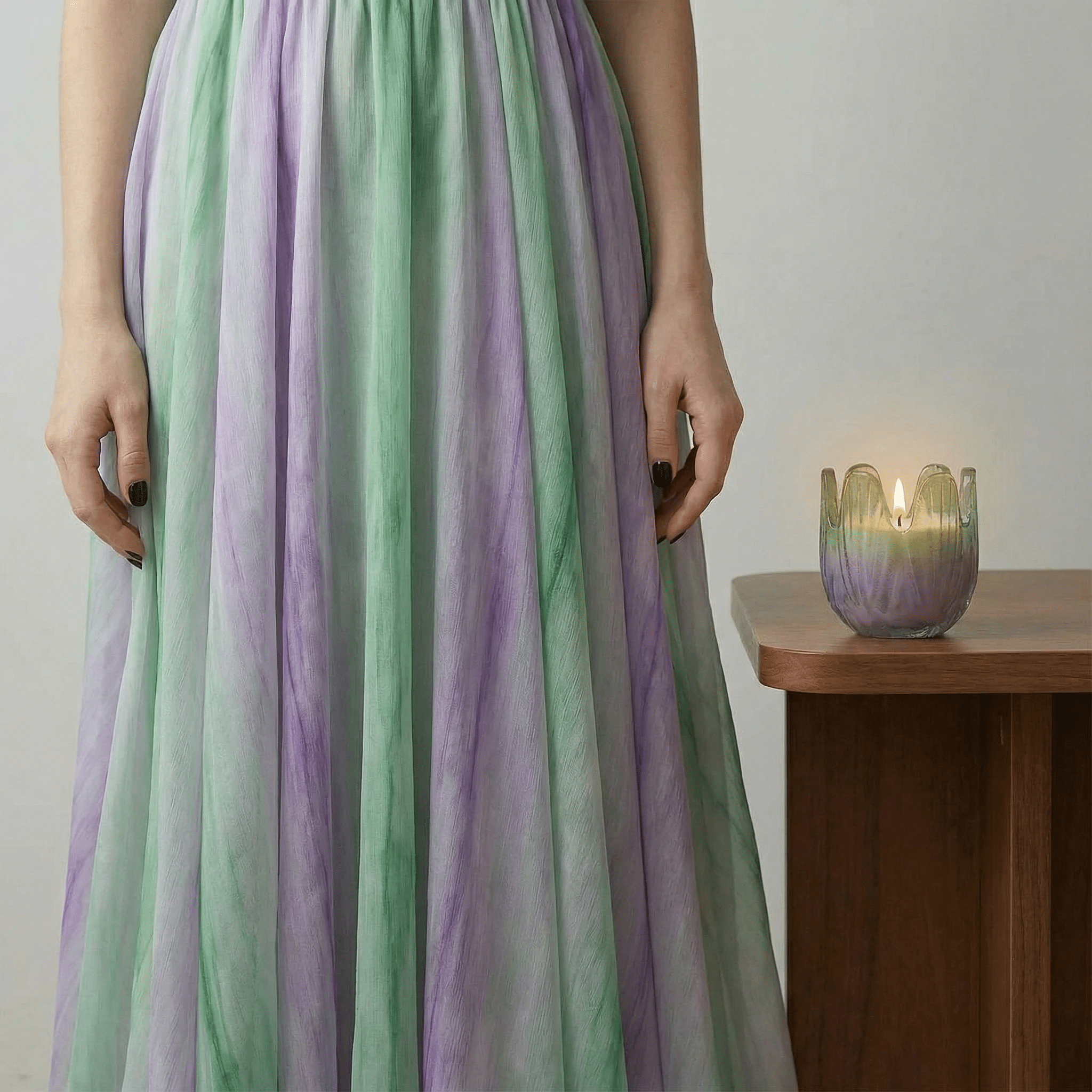 Blossom Candle Collection – Colorful Glass Flower Candles in Multiple Scents & Sizes by The Bullish Store