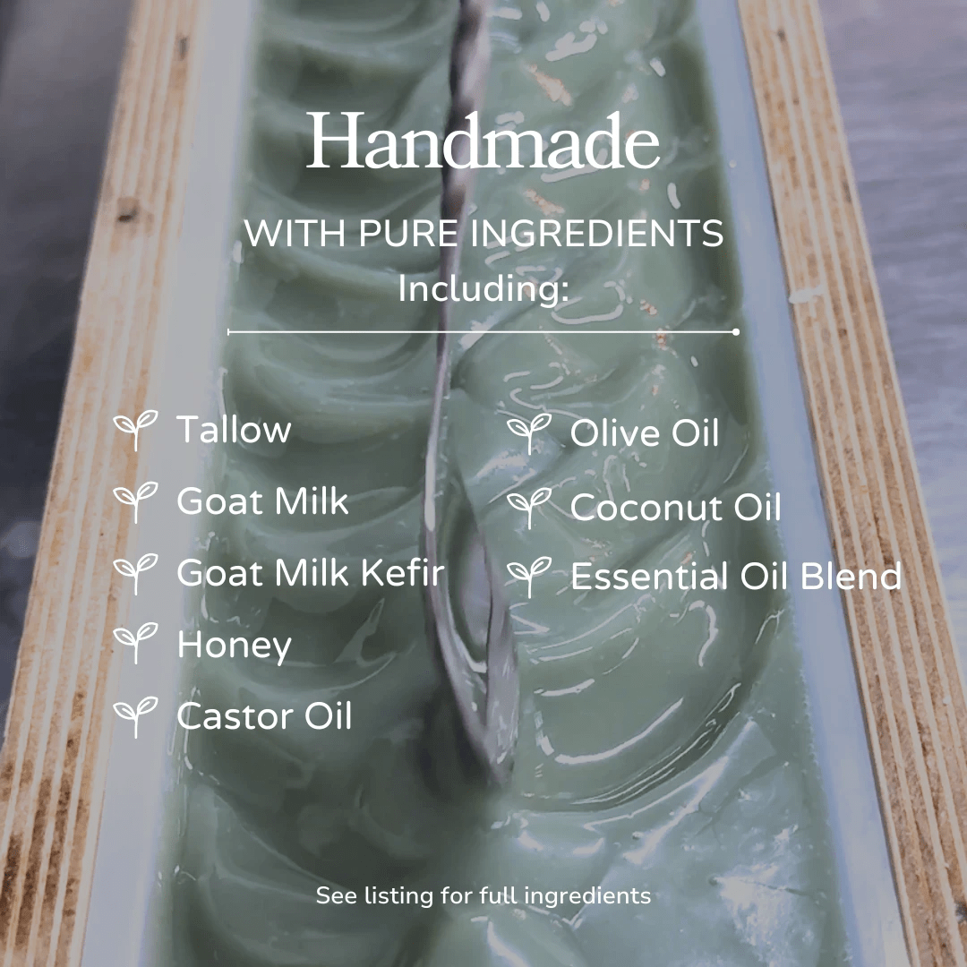 Blue Beauty Cream Facial Bar by Pretty farm girl