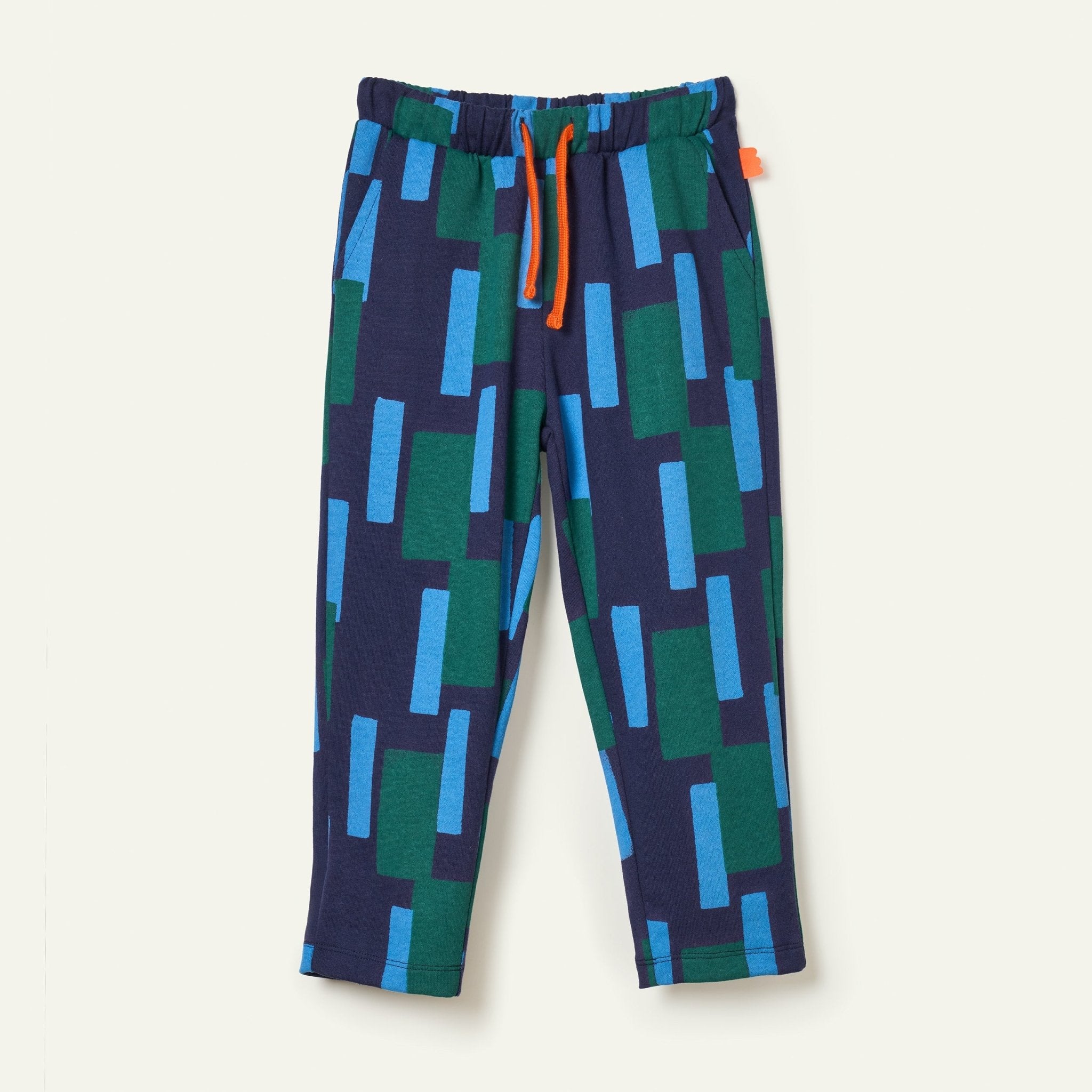 Blue Block Jogger Joggers La Vie Bien Blue Block Jogger
