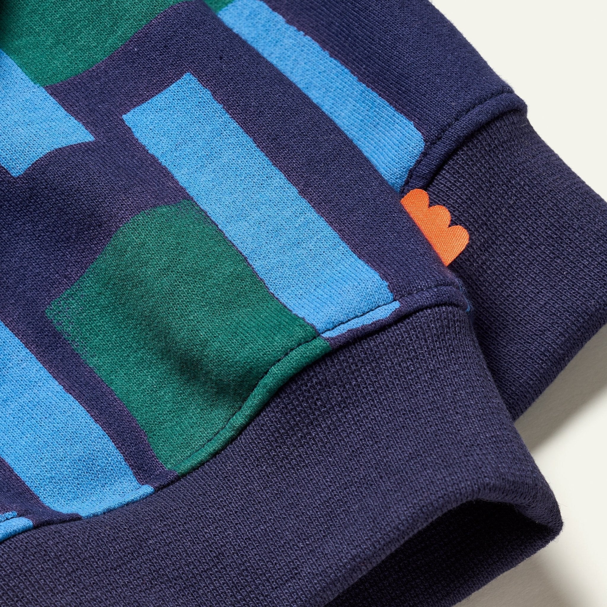 Blue Block Sweatshirt sweatshirt La Vie Bien Blue Block Sweatshirt