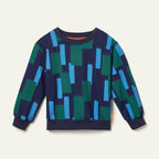 Blue Block Sweatshirt sweatshirt La Vie Bien Blue Block Sweatshirt