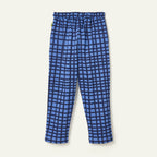 Blue Grid Jogger Joggers La Vie Bien Blue Grid Jogger
