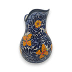 Blue Monarch Talavera Pitcher Set | Mexican Ceramic Drinkware Handmade Pitcher La Vie Bien Blue Monarch Talavera Pitcher Set | Mexican Ceramic Drinkware
