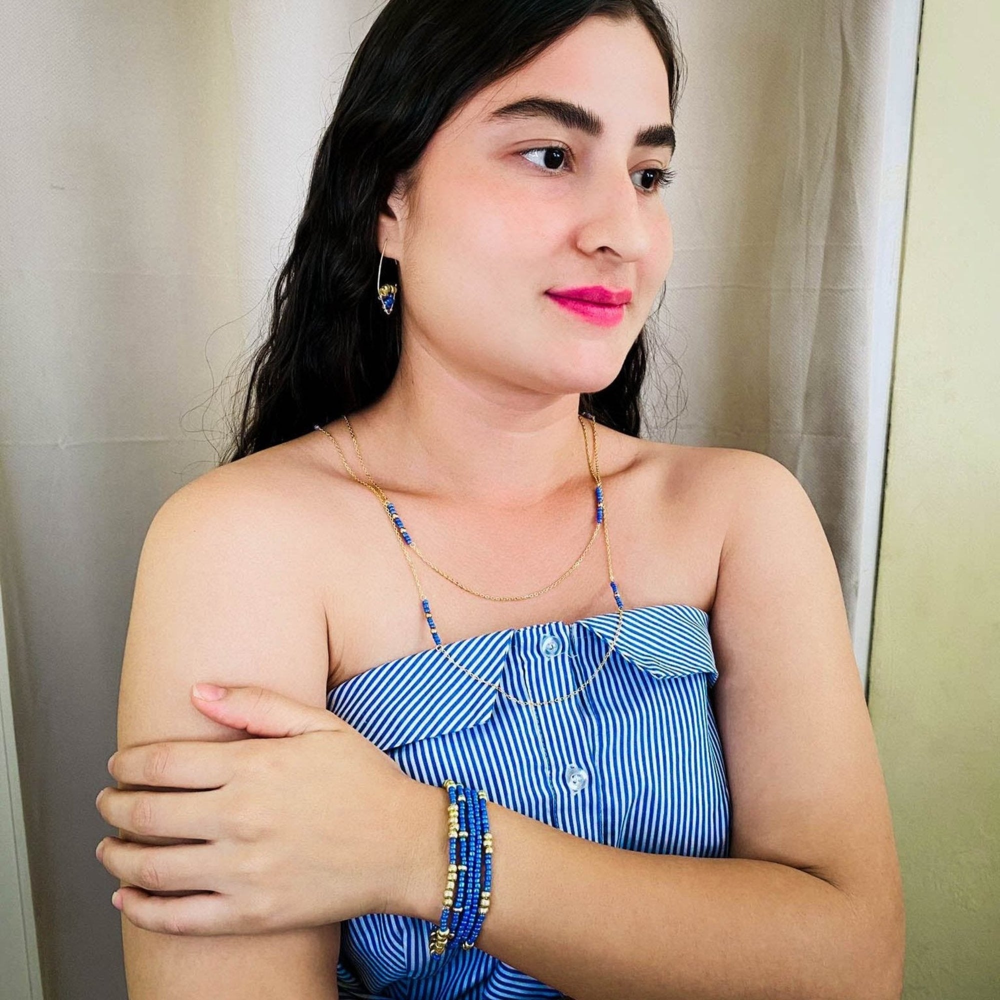 Blue Skies necklace