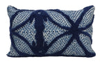Blue Throw Pillow for couch 14" X 24" Home Furnishings La Vie Bien Blue Throw Pillow for couch 14" X 24"