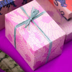 Blue Tigers • Double-Sided Everyday Eco Wrapping Paper La Vie Bien Blue Tigers • Double-Sided Everyday Eco Wrapping Paper