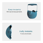 Blue Watering Can with Rope Handles Just for Kids La Vie Bien Blue Watering Can with Rope Handles