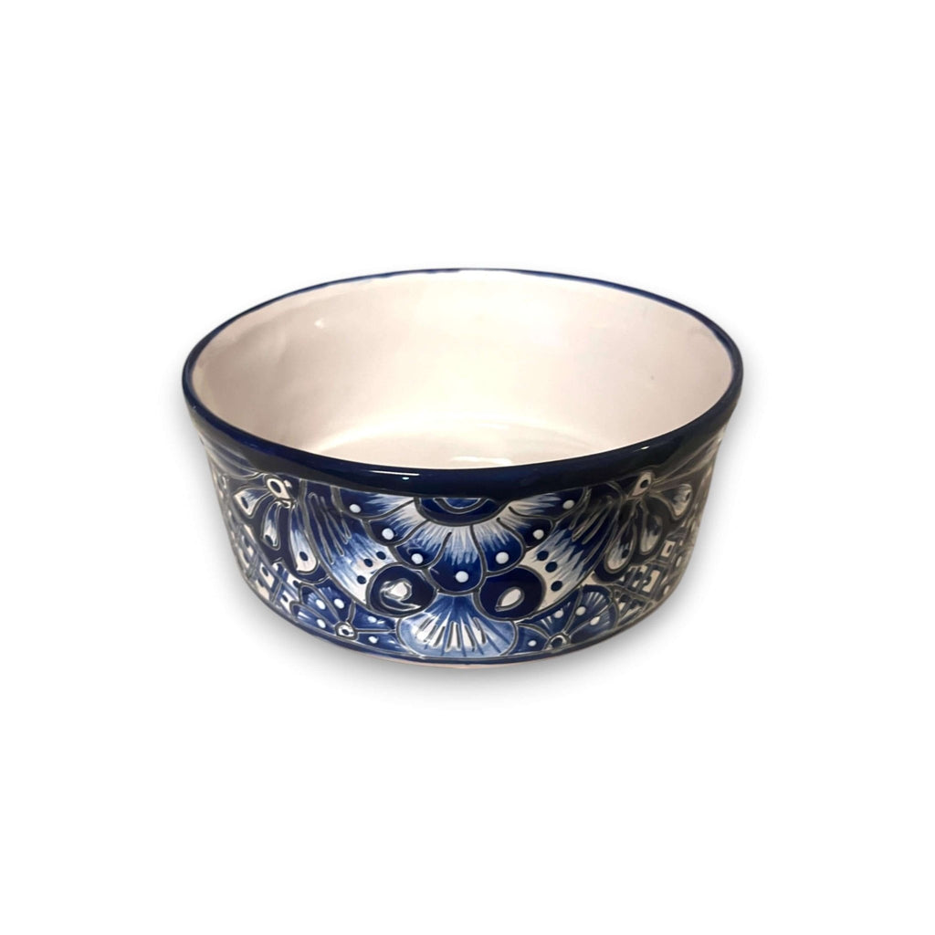 Blue & White Talavera Tortilla Warmer | Handmade Mexican Kitchenware Talavera Tortilla Warmer La Vie Bien Blue & White Talavera Tortilla Warmer | Handmade Mexican Kitchenware