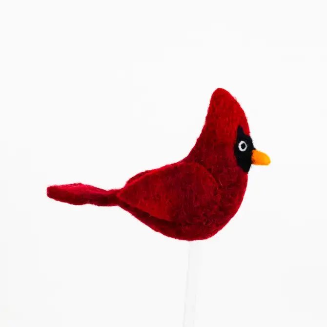 Blue, yellow, green & black bird handmade felt Finger Puppet - Sensory Play for kids - Birds collection La Vie Bien Blue, yellow, green & black bird handmade felt Finger Puppet - Sensory Play for kids - Birds collection