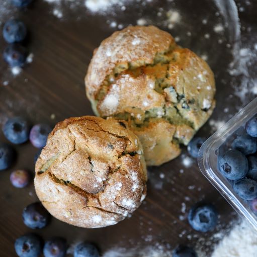 Blueberry Blast Buttermilk Scones - Gluten Free Gluten Free La Vie Bien Blueberry Blast Buttermilk Scones - Gluten Free