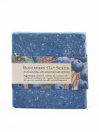 Blueberry Oat Soap Scrub Bar by Ash & Rose