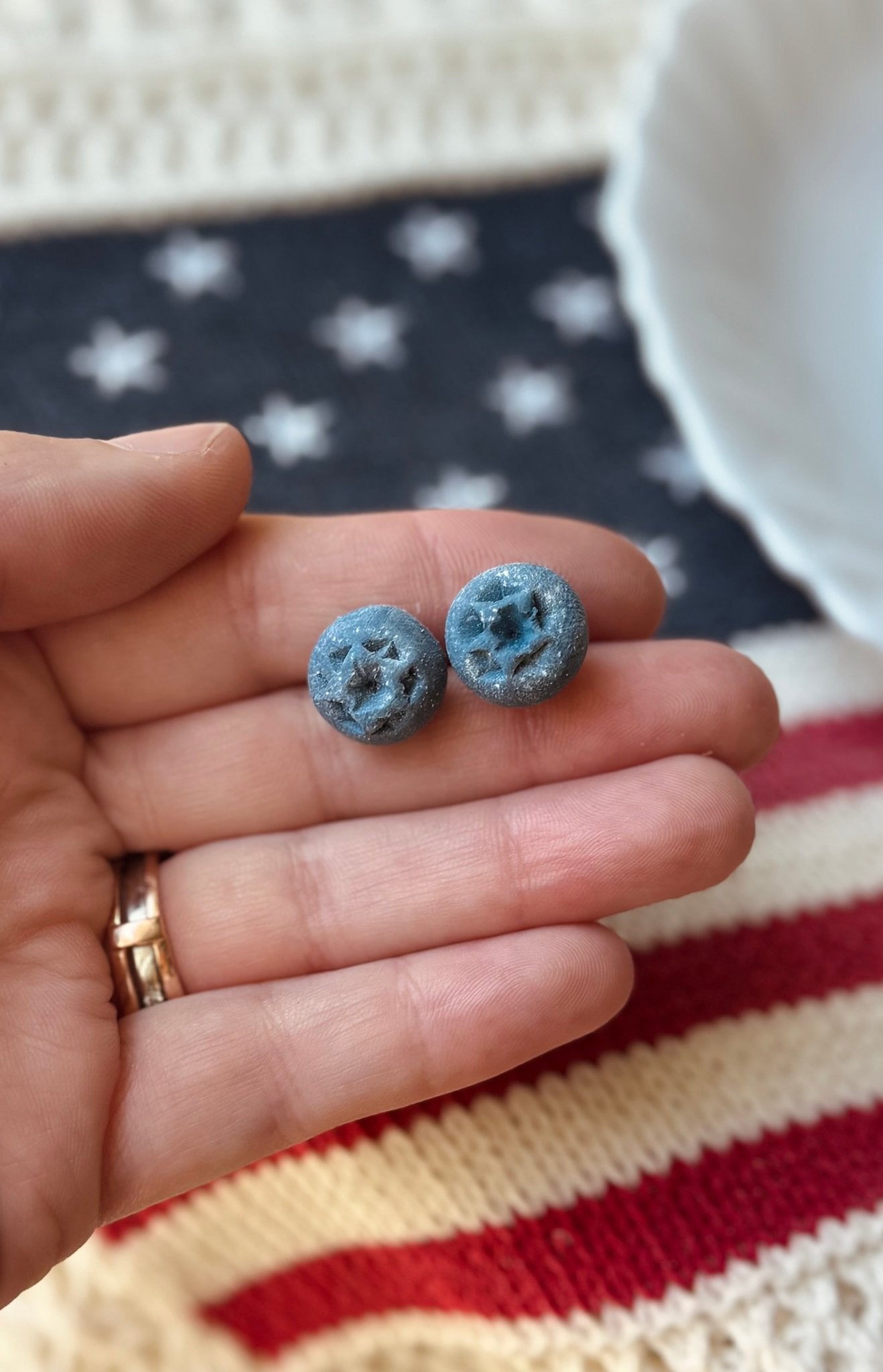 Blueberry Studs La Vie Bien Blueberry Studs