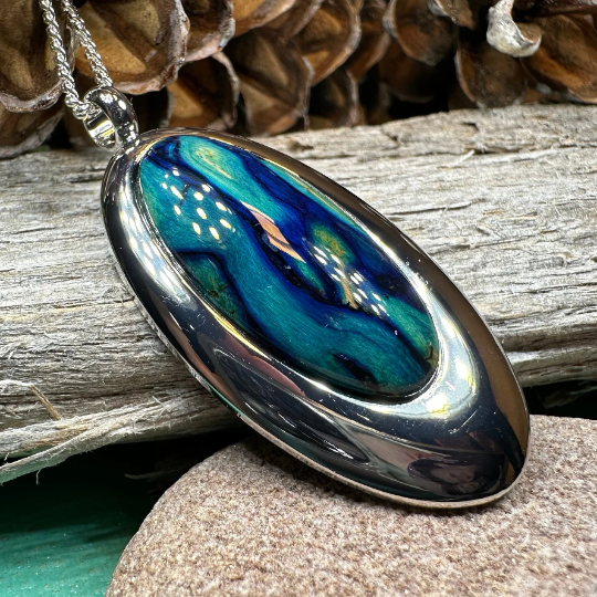 Scottish Highlands Heathergems Necklace - Handmade in Scotland