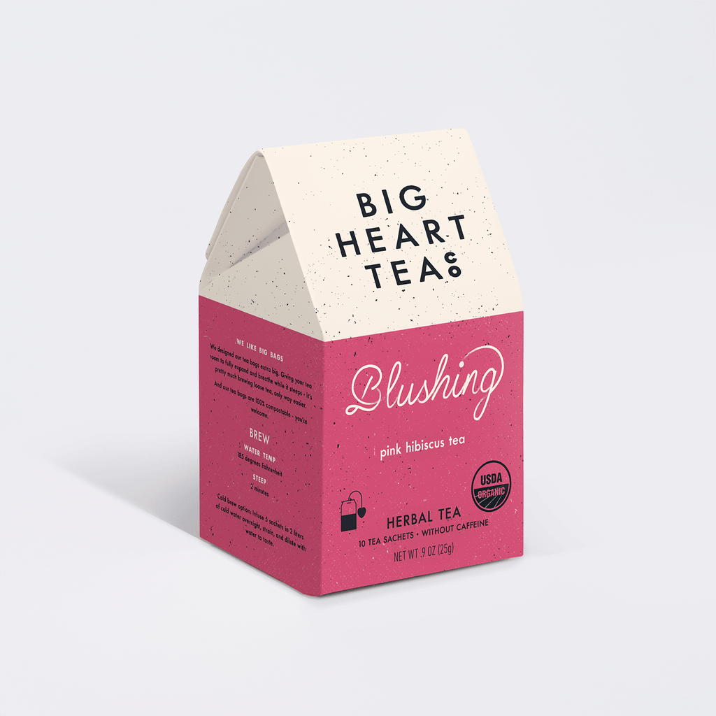 Blushing 10 ct Tea Bags - certified organic