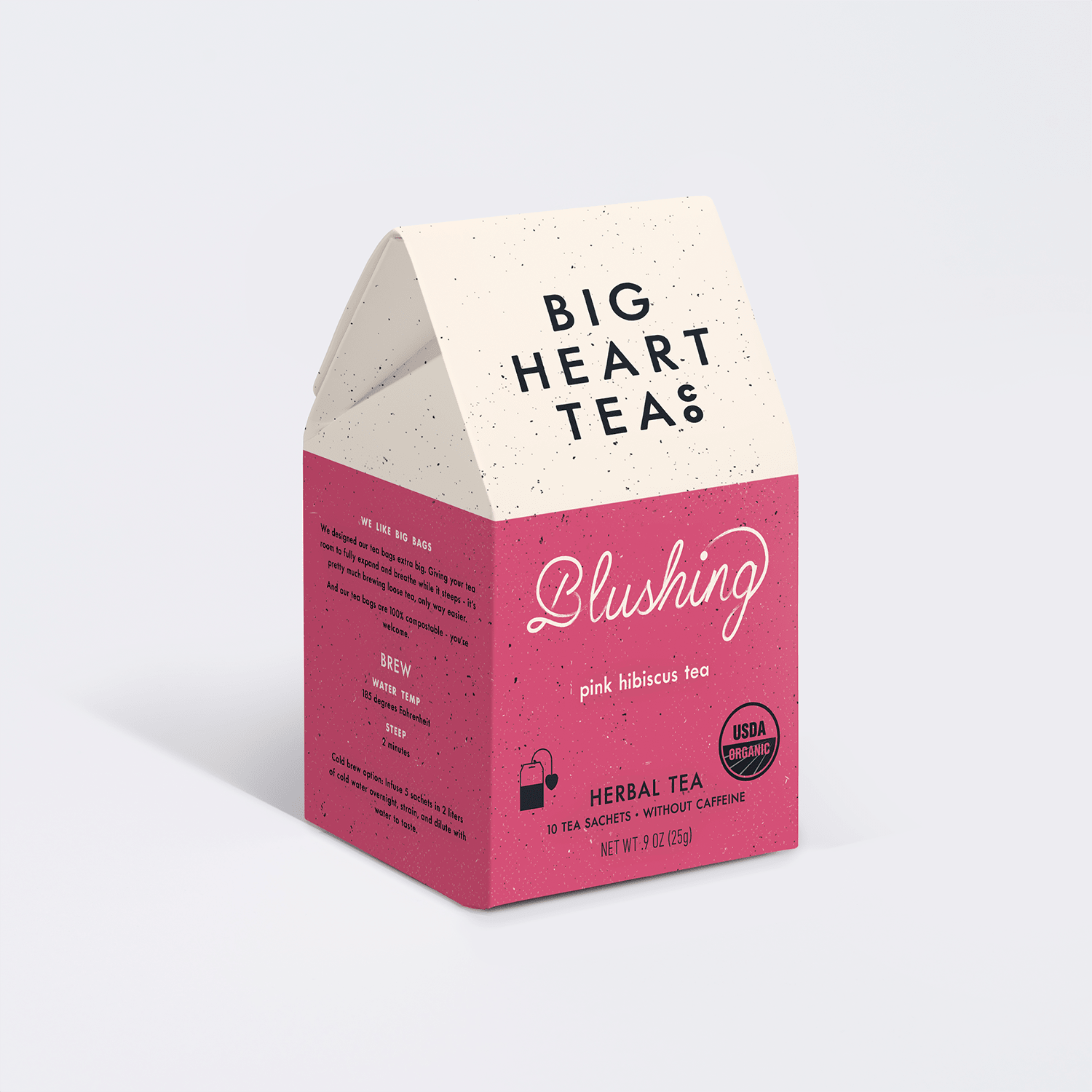 Blushing 10 ct Tea Bags - certified organic