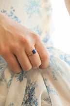Blythe Ring in Lapis by Rose & Clay