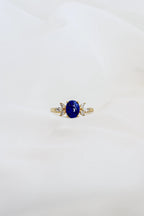 Blythe Ring in Lapis by Rose & Clay
