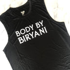 Body By Biryani Men's Muscle Tank by Modern Desi
