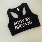 Body By Biryani Sports Bra by Modern Desi