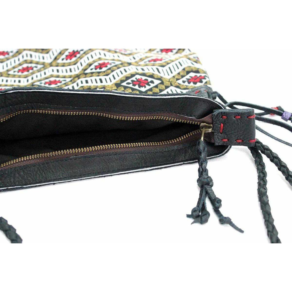 Bohemian Geometric Crossbody Adjustable Bag - Thailand Bags La Vie Bien Bohemian Geometric Crossbody Adjustable Bag - Thailand