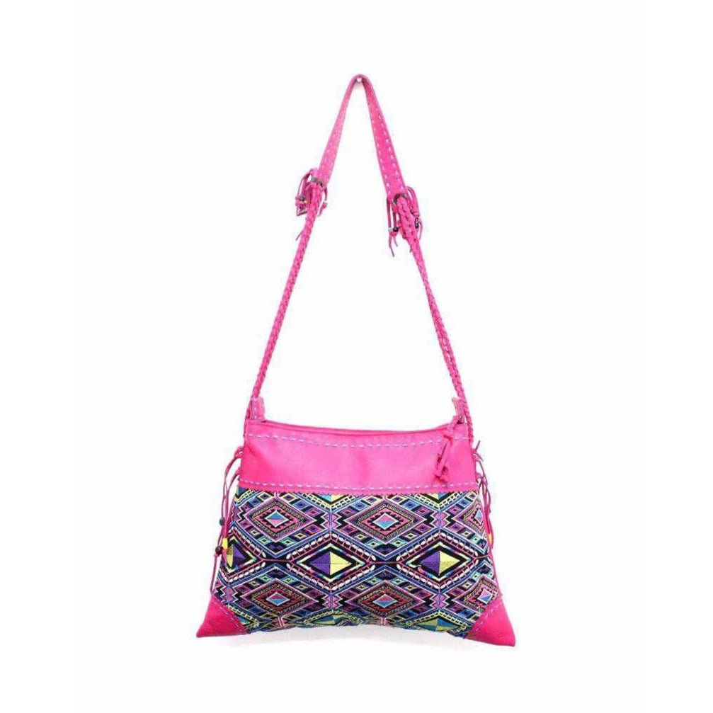 Bohemian Geometric Crossbody Adjustable Bag - Thailand Bags La Vie Bien Bohemian Geometric Crossbody Adjustable Bag - Thailand