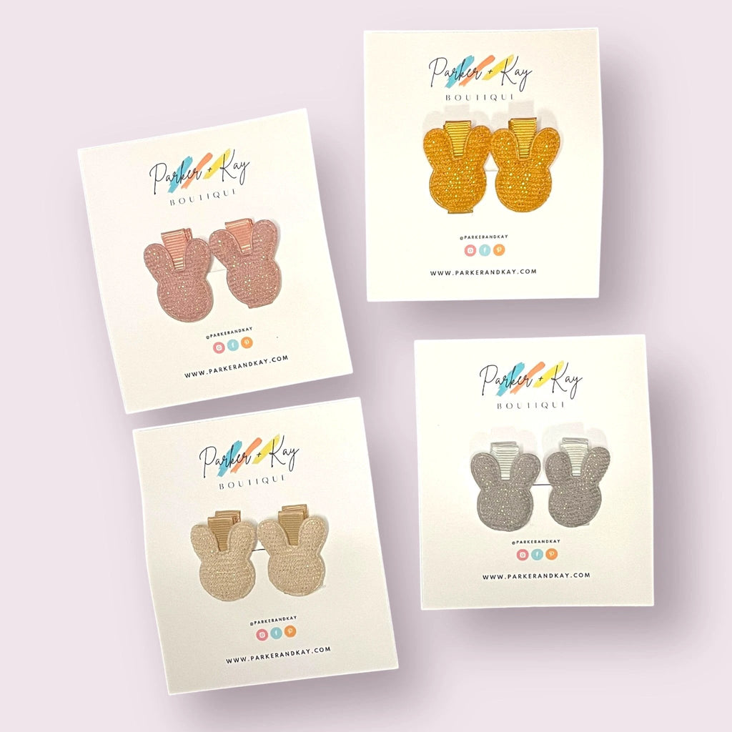 Boho Bunny Hair Clips by Parker + Kay Creative
