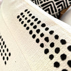 Boho Dots White Sadza Pillow La Vie Bien Boho Dots White Sadza Pillow
