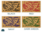 Boho Hummingbird Outdoor Doormat by Nickel Designs Custom Doormats