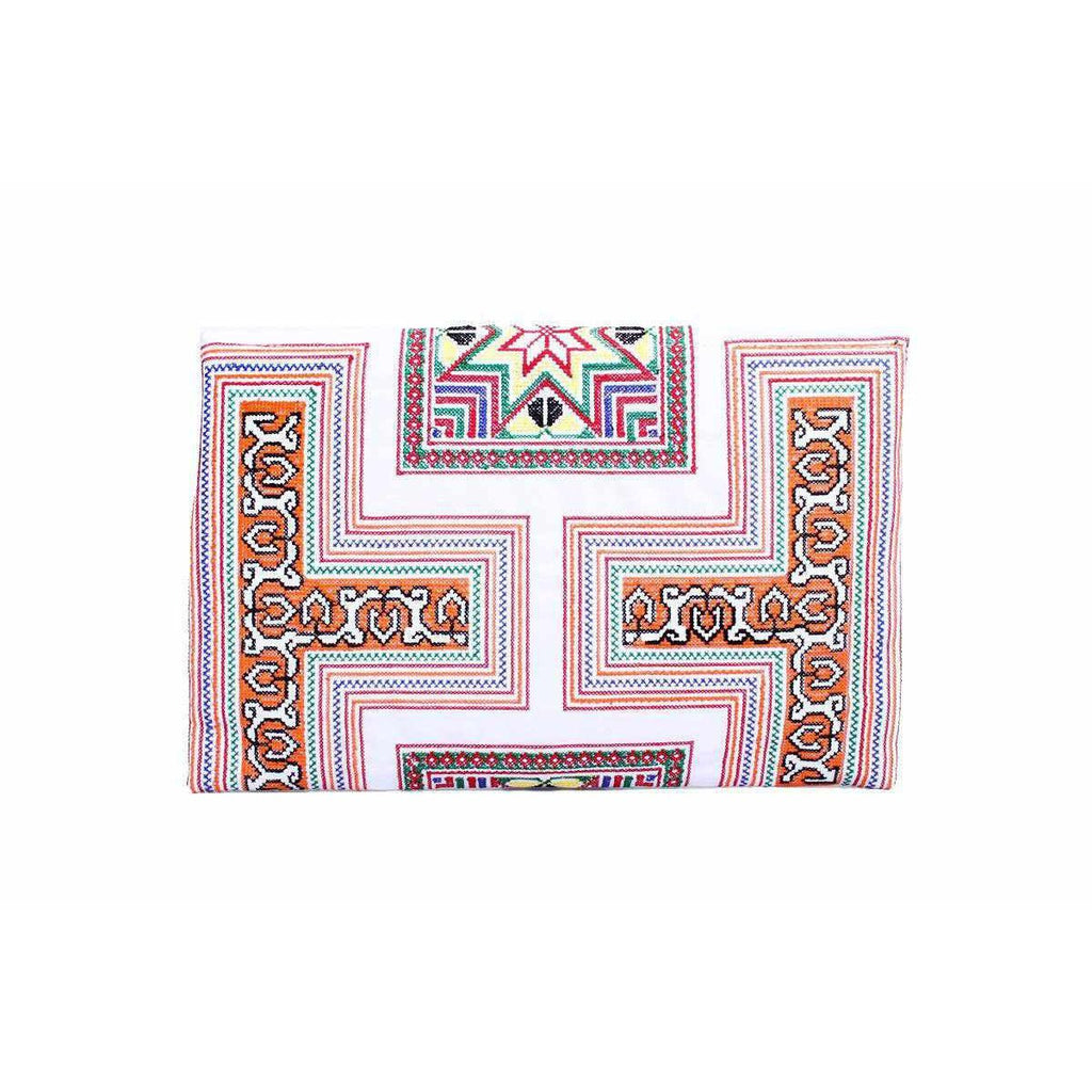 Boho Style Embroidered Clutch Bag - Thailand Bags La Vie Bien Boho Style Embroidered Clutch Bag - Thailand