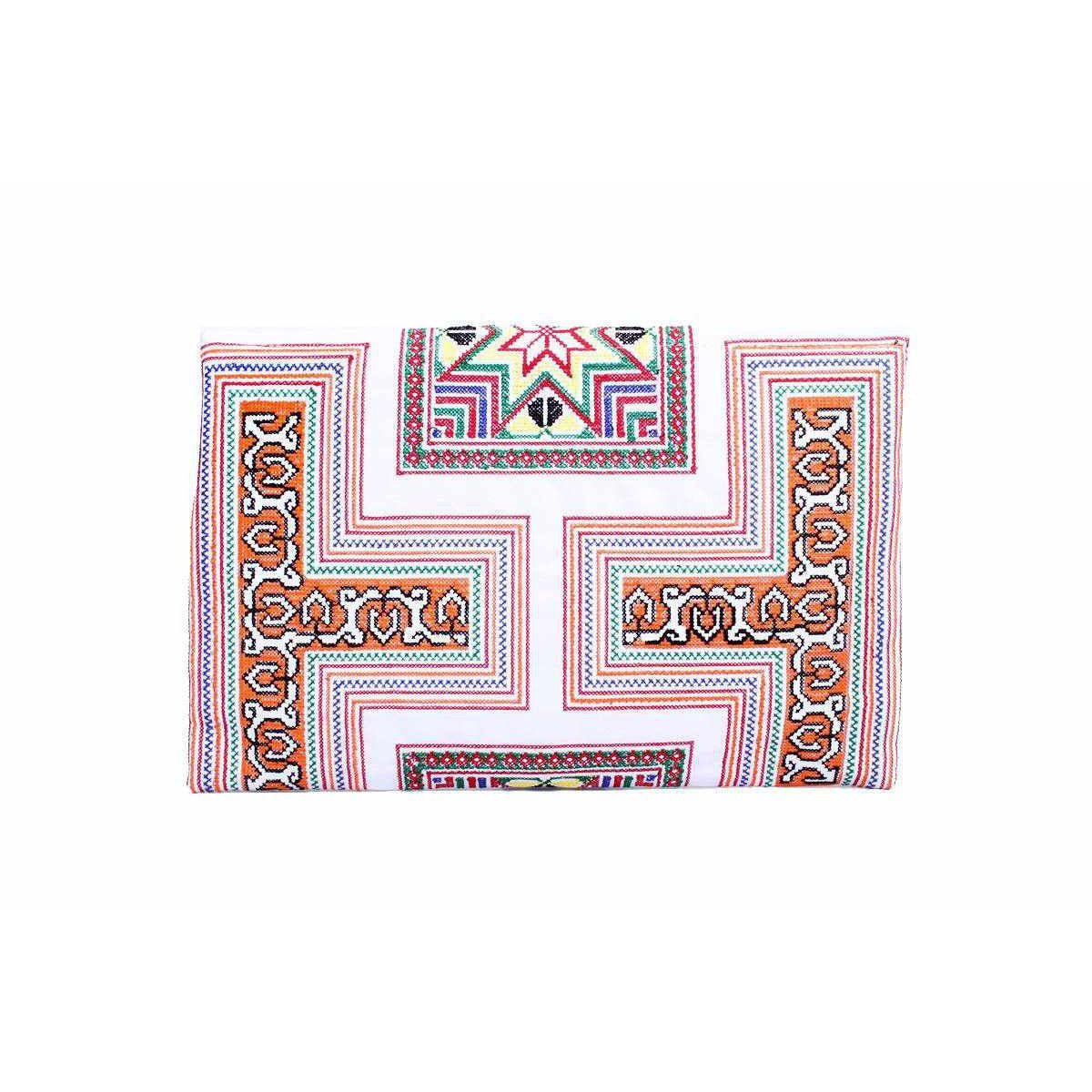 Boho Style Embroidered Clutch Bag - Thailand Bags La Vie Bien Boho Style Embroidered Clutch Bag - Thailand