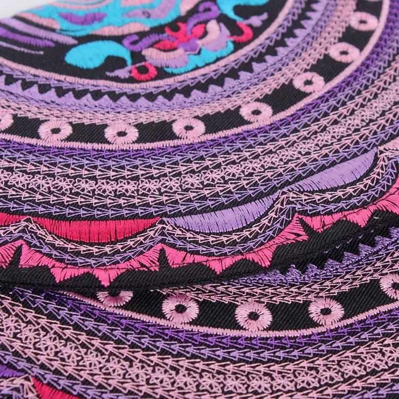 Boho Style Embroidered Clutch Bag - Thailand Bags La Vie Bien Boho Style Embroidered Clutch Bag - Thailand