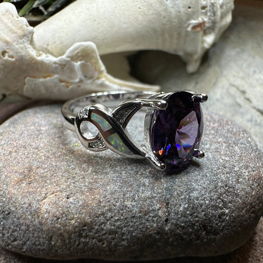Boinne Opal Celtic Ring Ring La Vie Bien Boinne Opal Celtic Ring