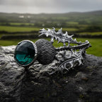 Bold Scottish Thistle Brooch Brooch La Vie Bien Bold Scottish Thistle Brooch