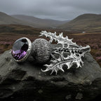 Bold Scottish Thistle Brooch Brooch La Vie Bien Bold Scottish Thistle Brooch