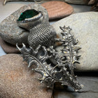 Bold Scottish Thistle Brooch Brooch La Vie Bien Bold Scottish Thistle Brooch