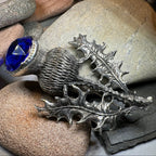 Bold Scottish Thistle Brooch Brooch La Vie Bien Bold Scottish Thistle Brooch