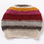 Bold Stripes Hand Knit Hat Hats & Gloves & Winterwear Combo La Vie Bien Bold Stripes Hand Knit Hat