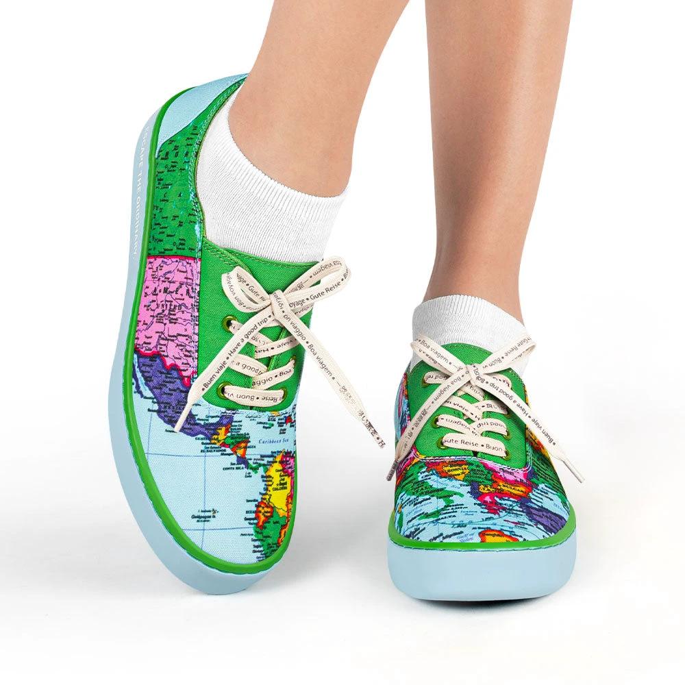 Bon Voyage Casual Sneaker by Hot Chocolate Design